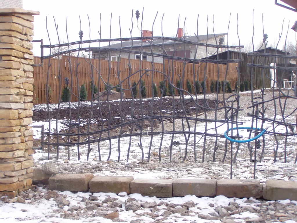Decorative metal fences