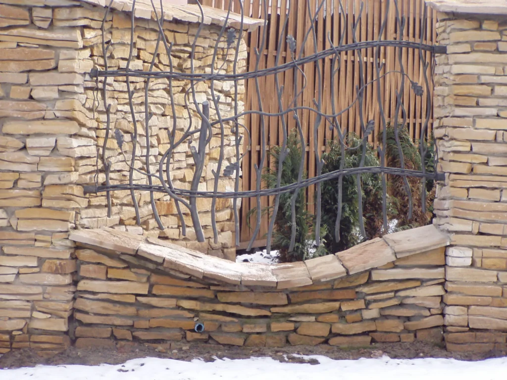 Decorative metal fences