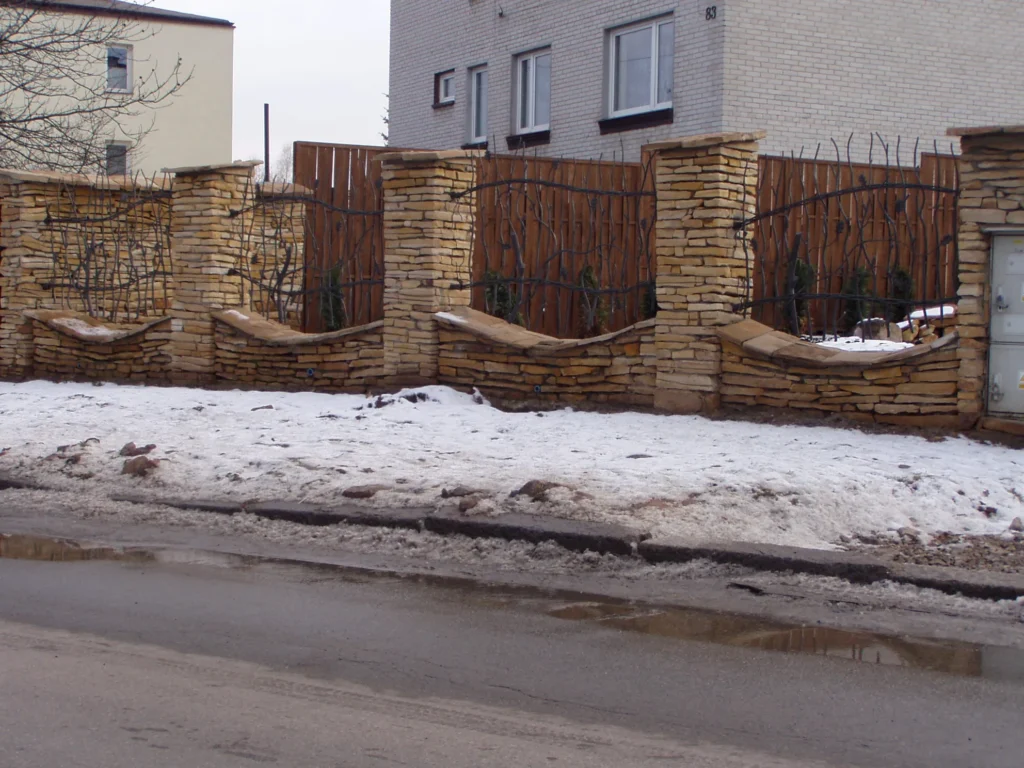 Decorative metal fences