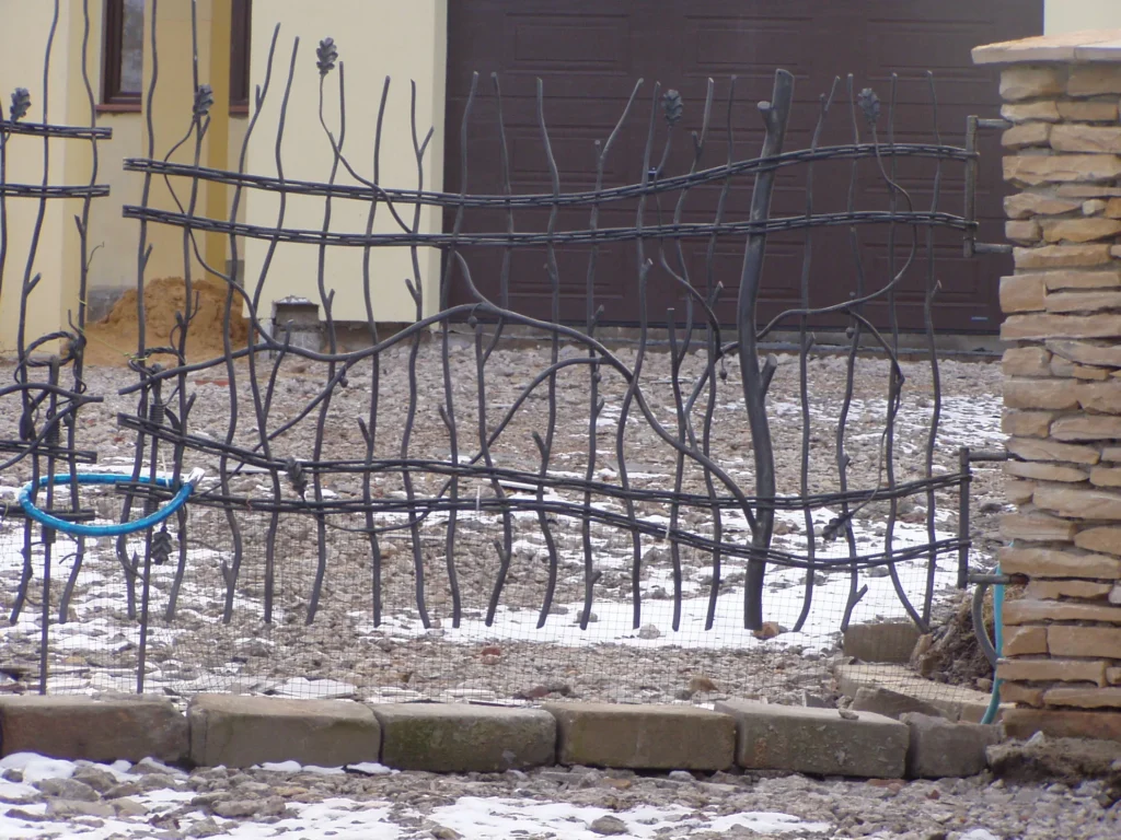 Decorative metal fences