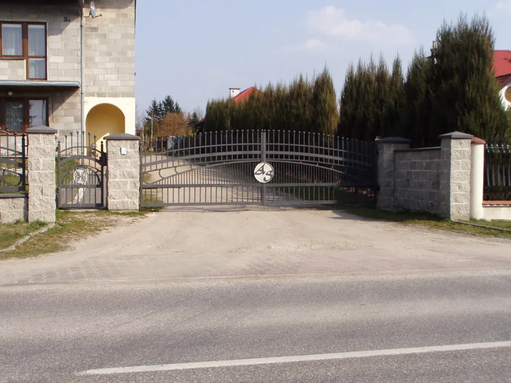Decorative metal fences