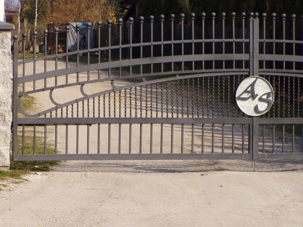 Decorative metal fences