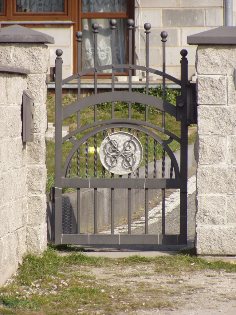 Decorative metal fences