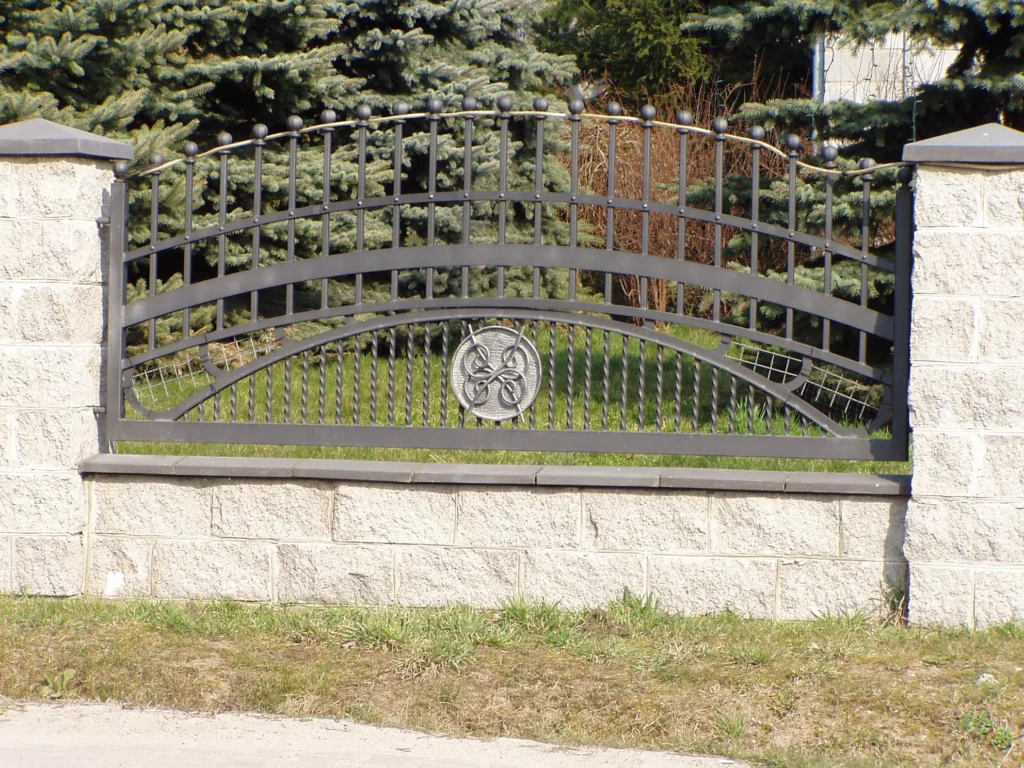 Decorative metal fences
