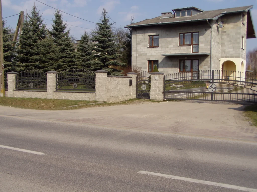 Decorative metal fences