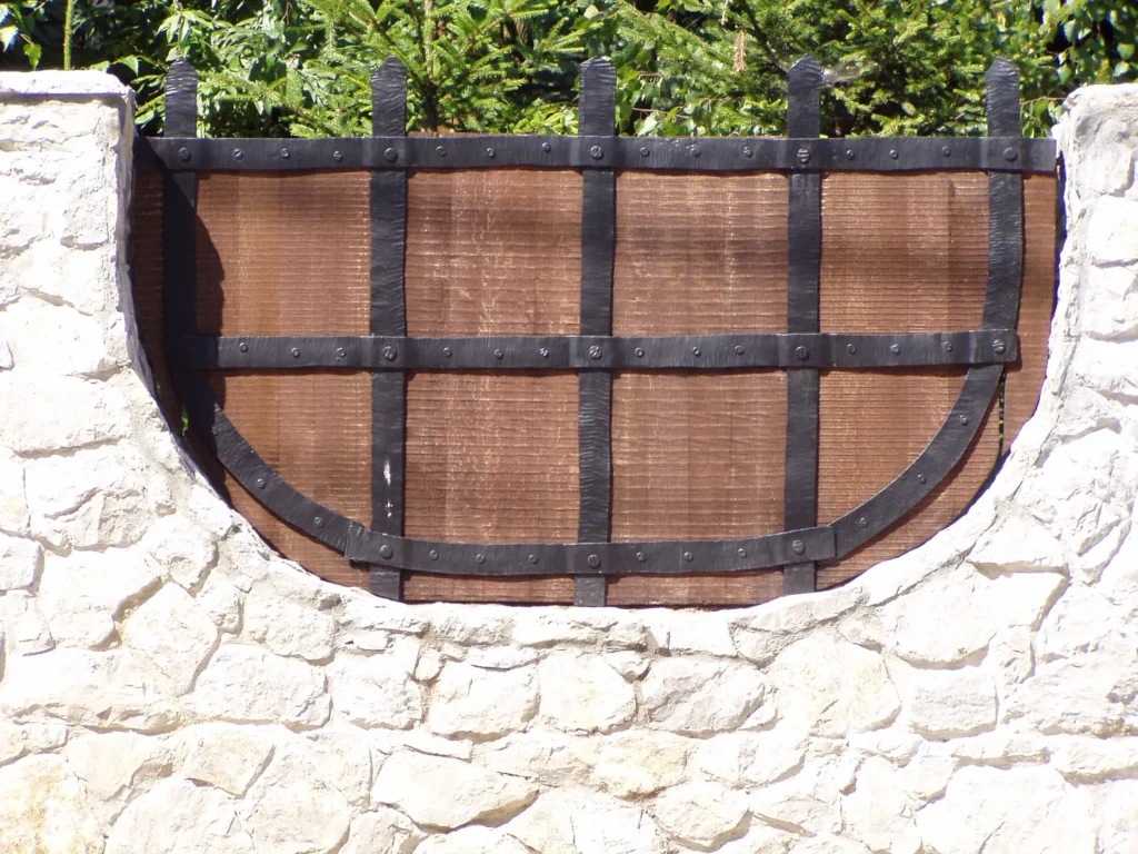 Decorative metal fences