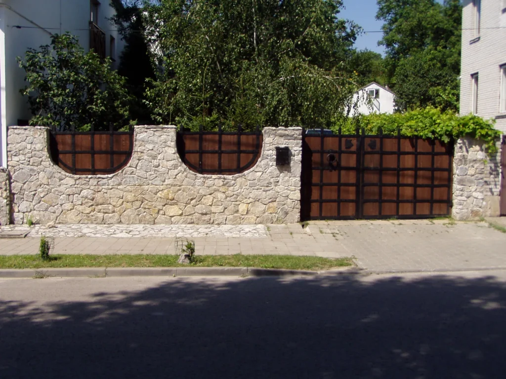Decorative metal fences