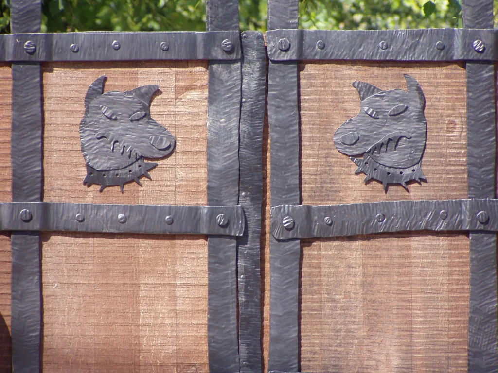 Decorative metal fences