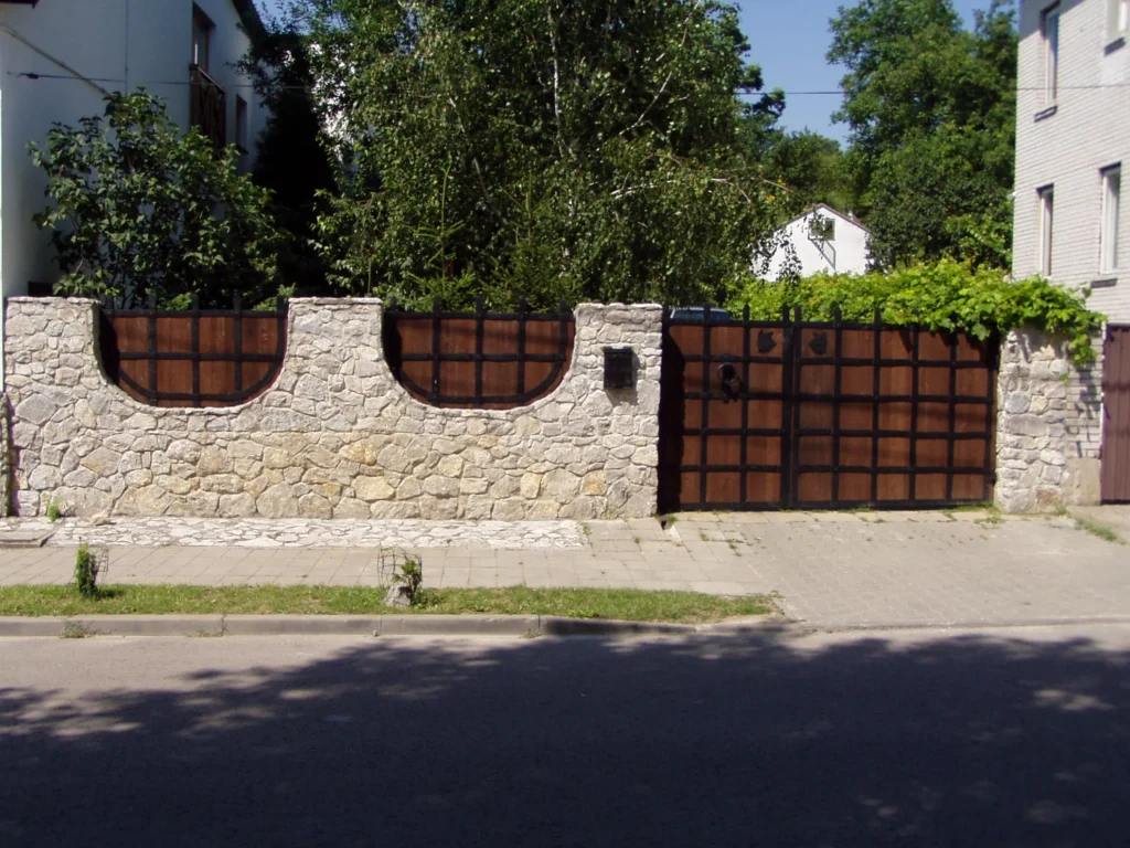Decorative metal fences