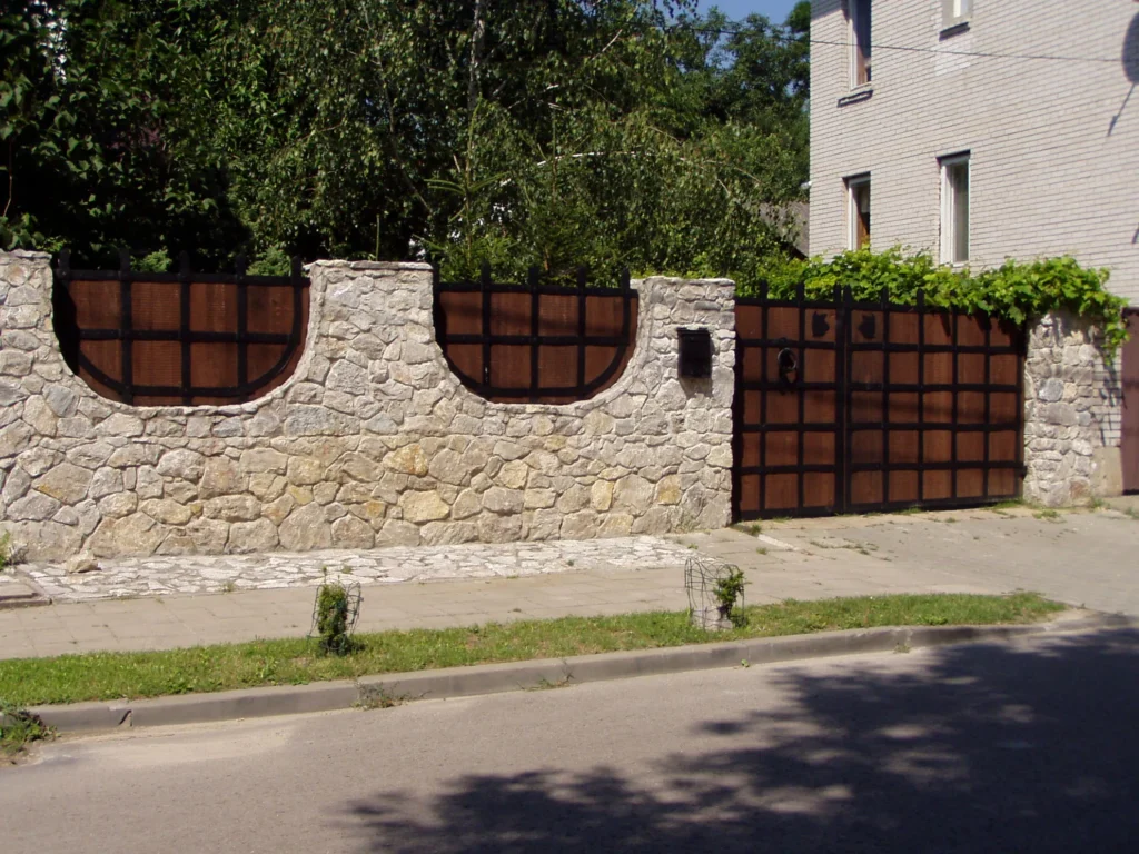 Decorative metal fences