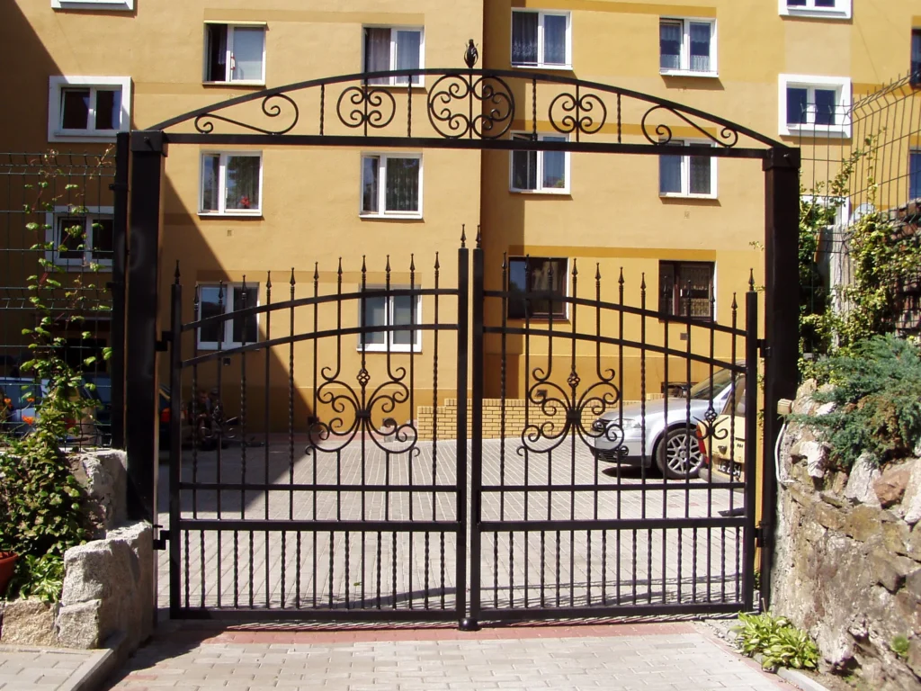 Decorative metal fences