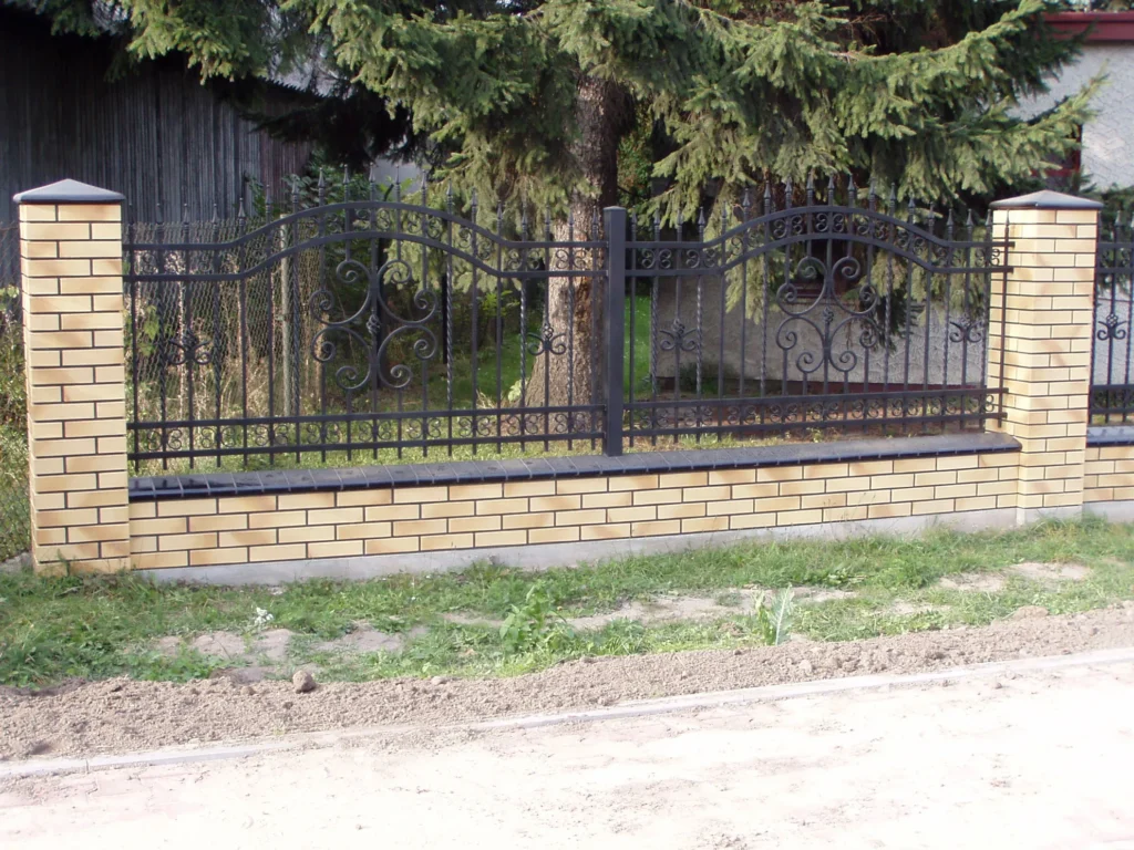 Decorative metal fences