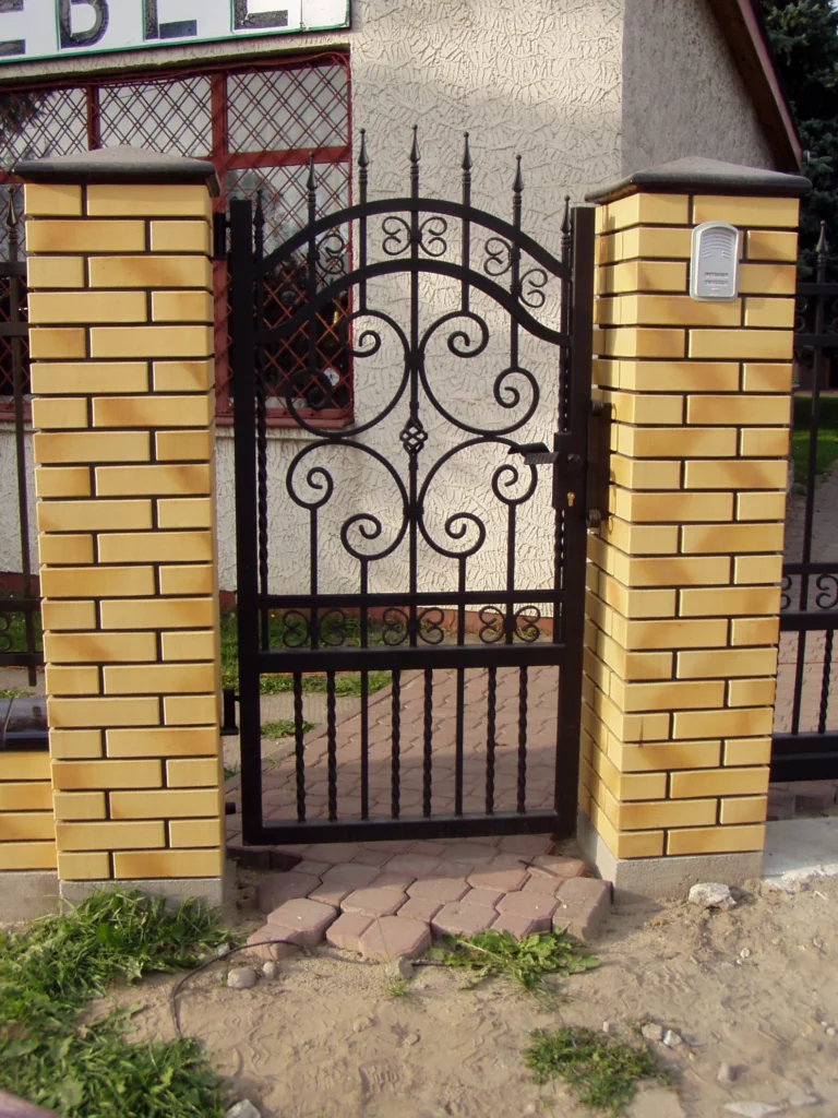 Decorative metal fences