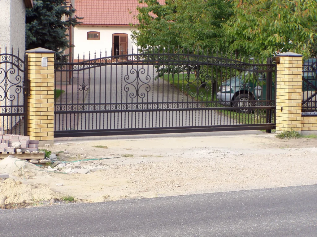 Decorative metal fences