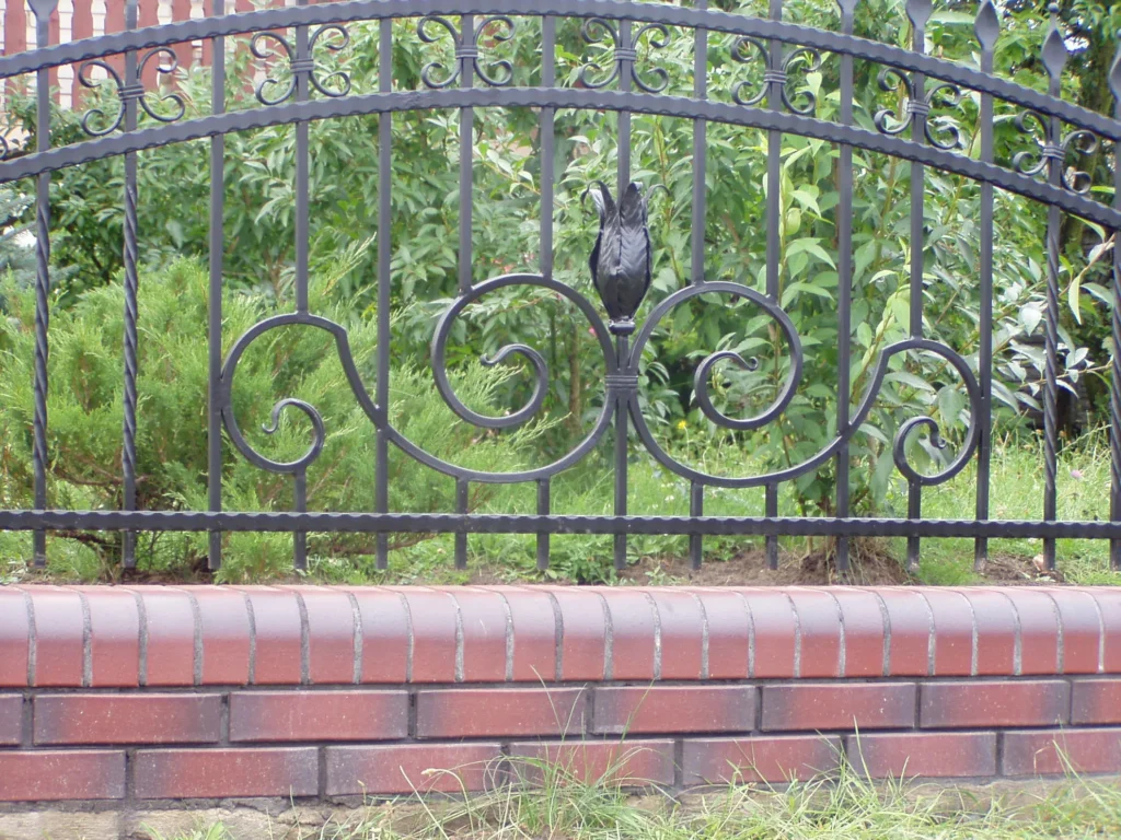 Decorative metal fences