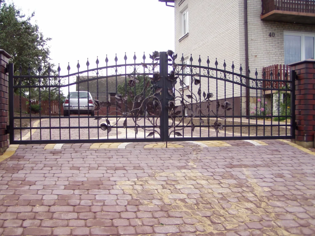 Decorative metal fences