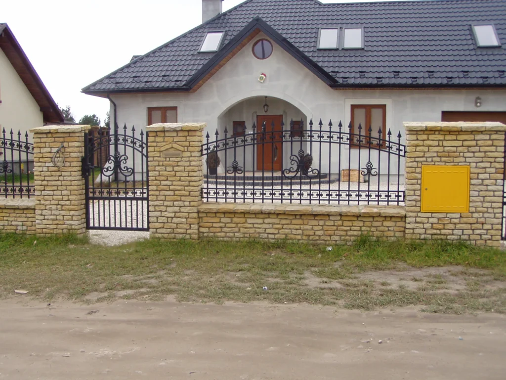 Decorative metal fences