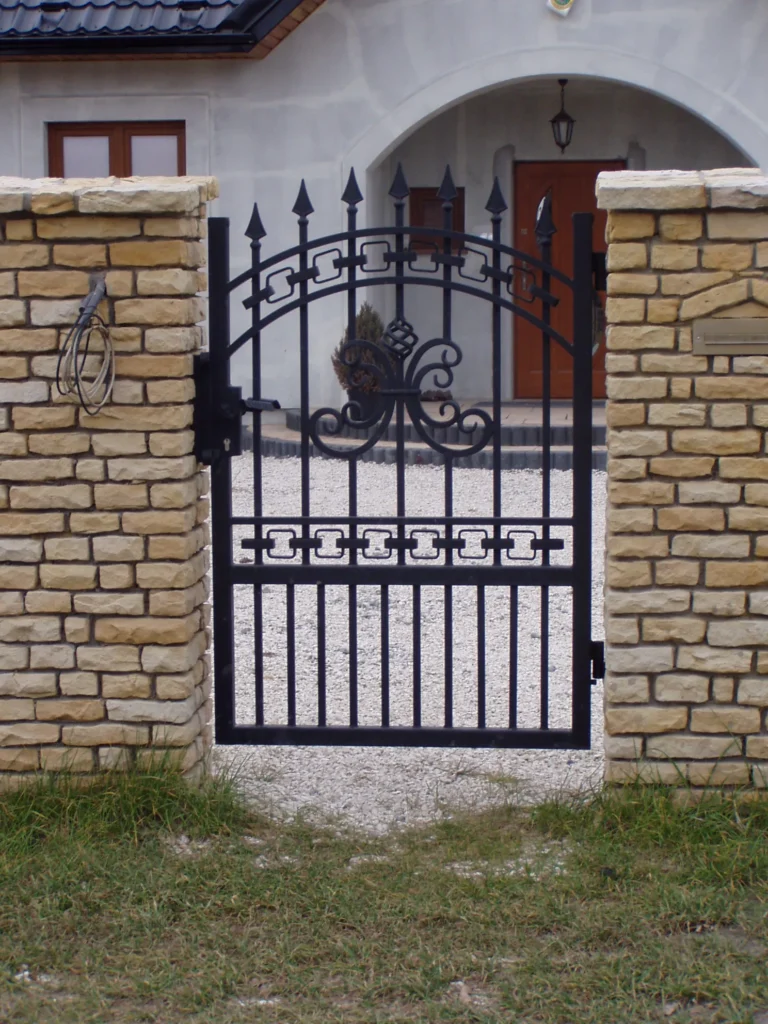 Decorative metal fences