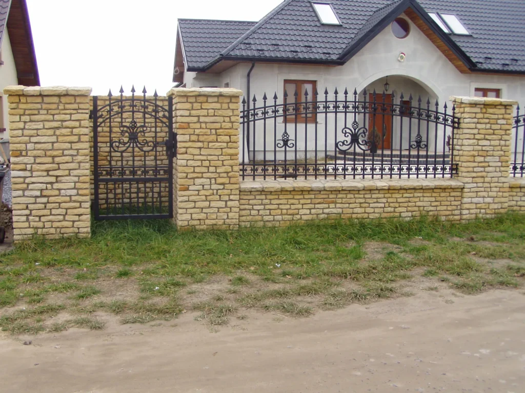 Decorative metal fences