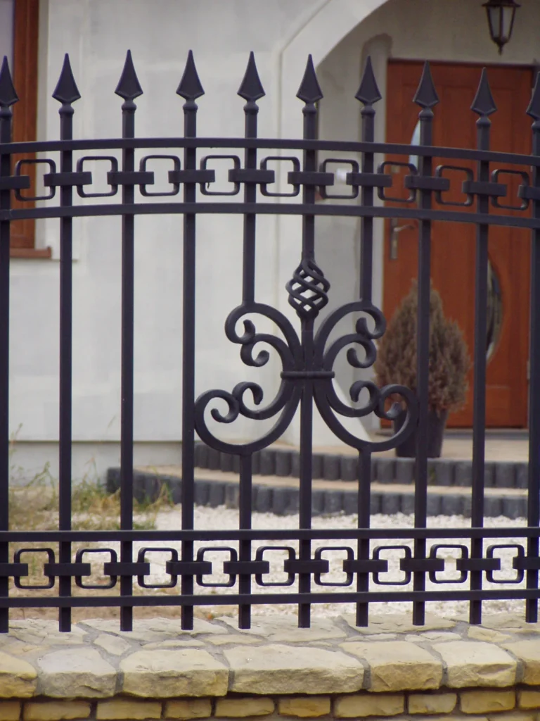 Decorative metal fences