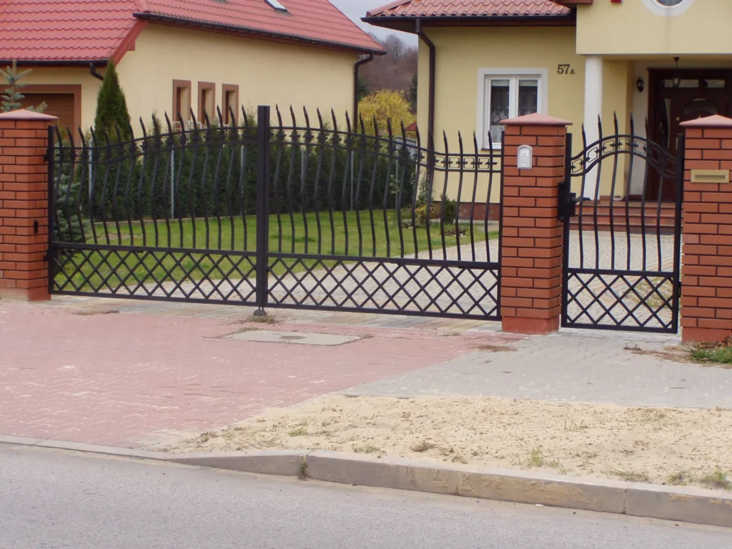 Decorative metal fences