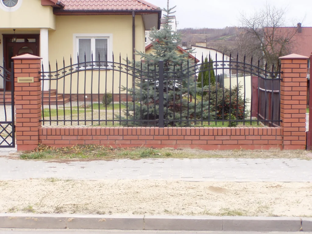 Decorative metal fences
