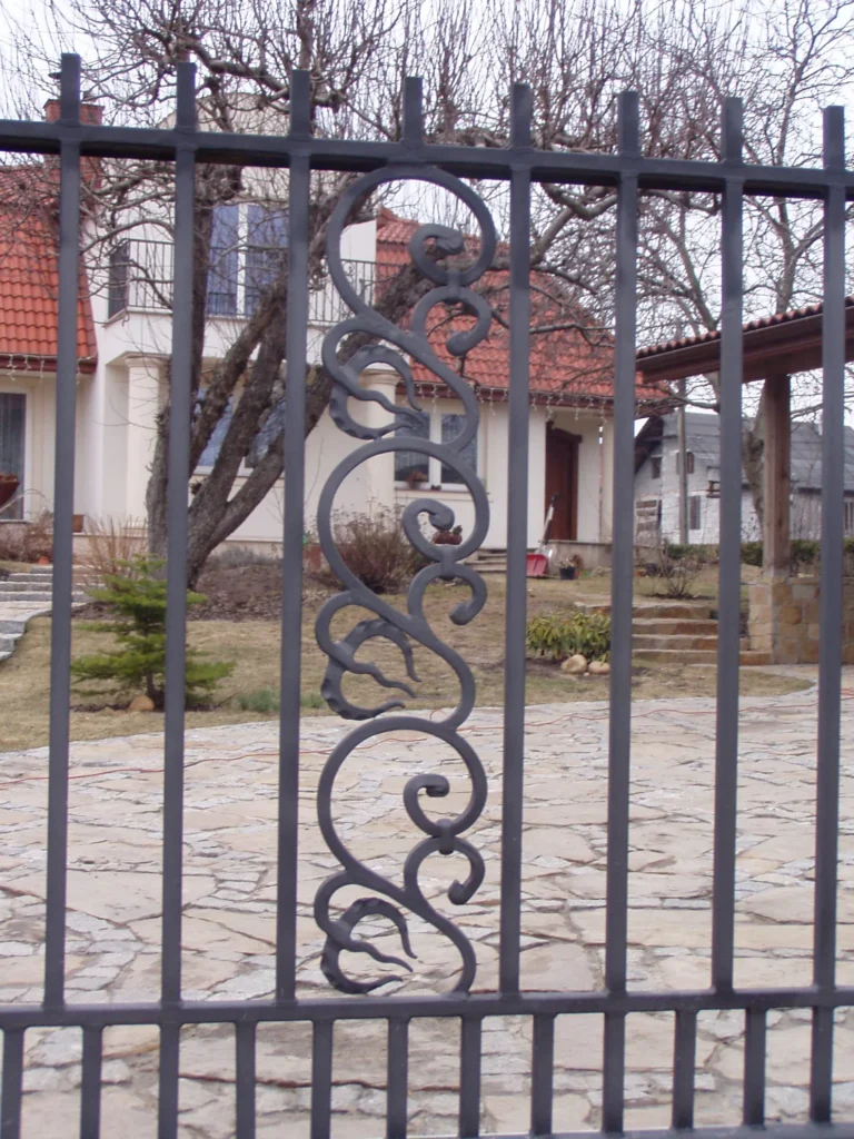 Decorative metal fences