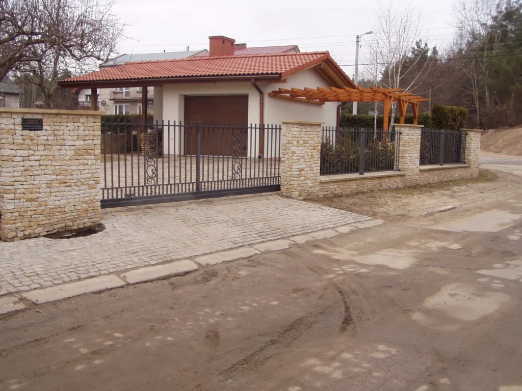 Decorative metal fences