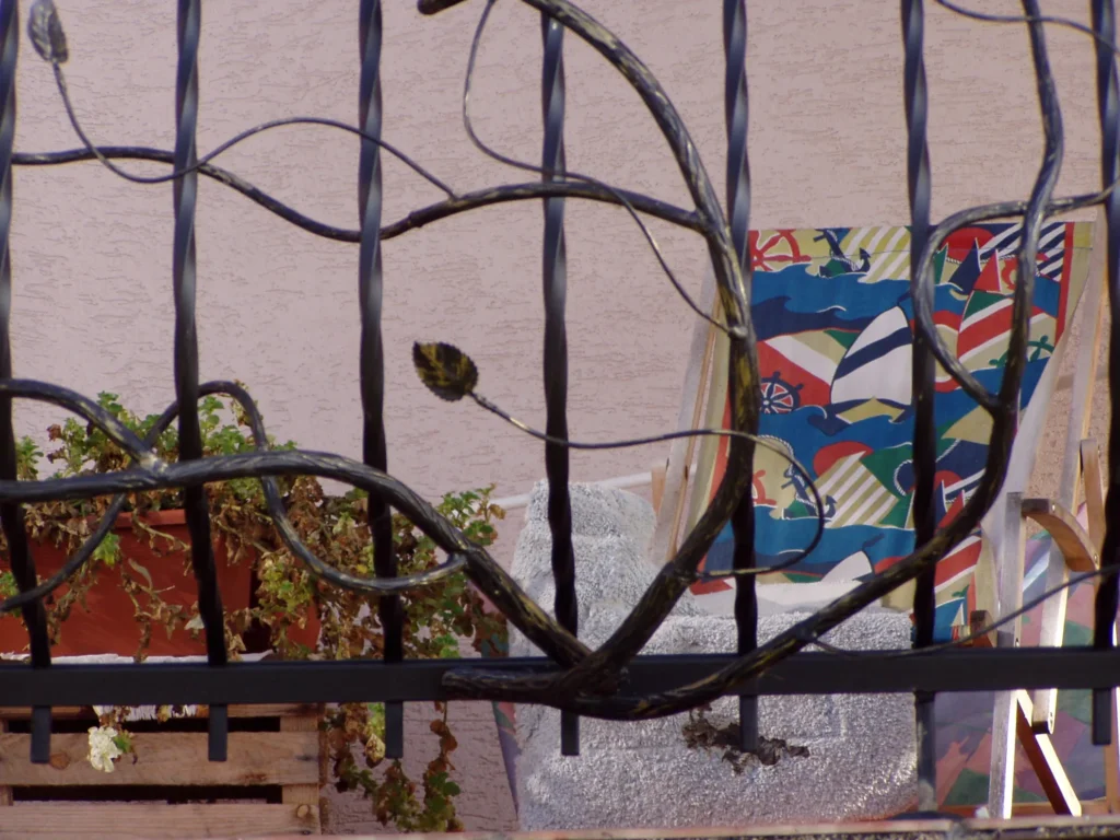 Decorative metal railings