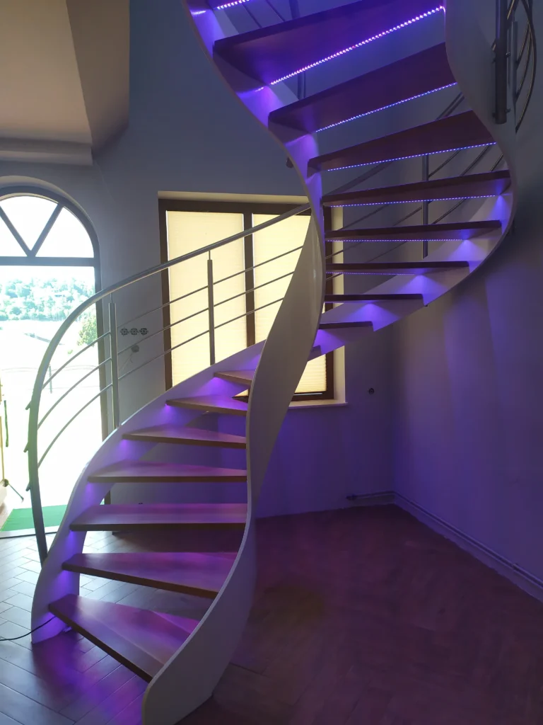 Ribbon stairs