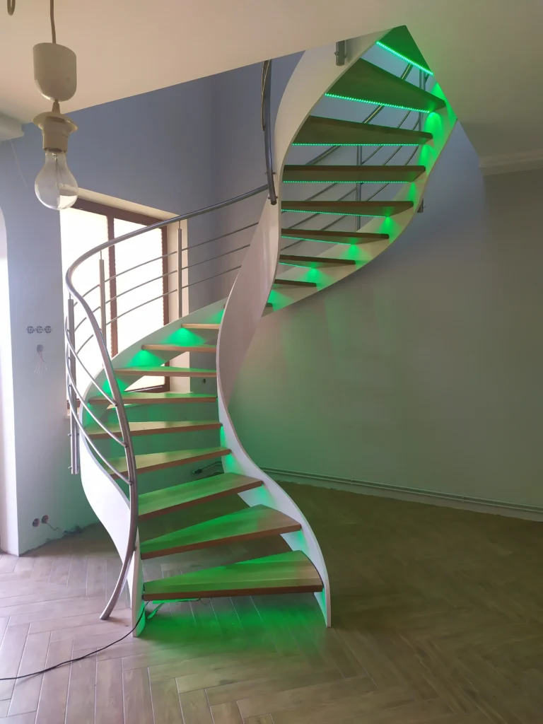 Ribbon stairs