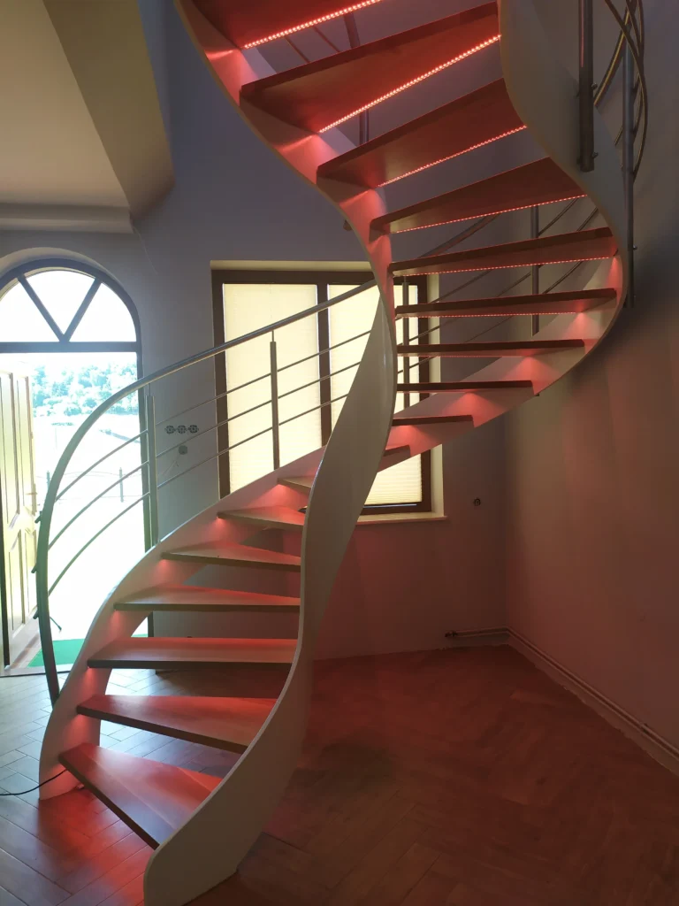 Ribbon stairs
