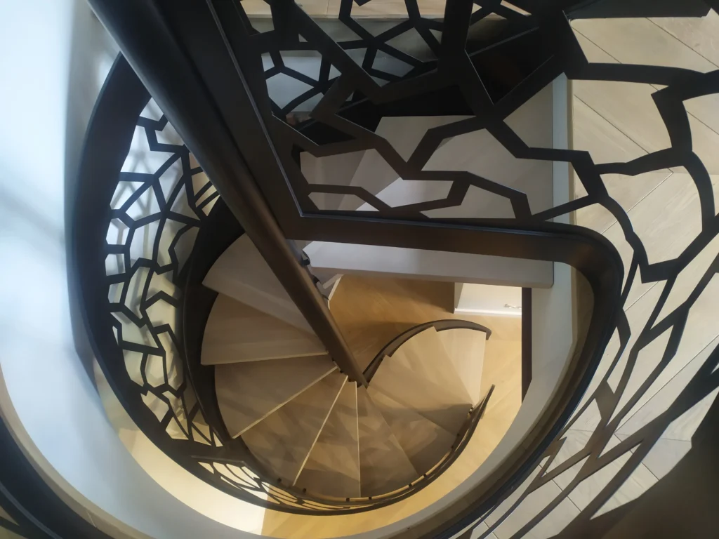 Curved stairs