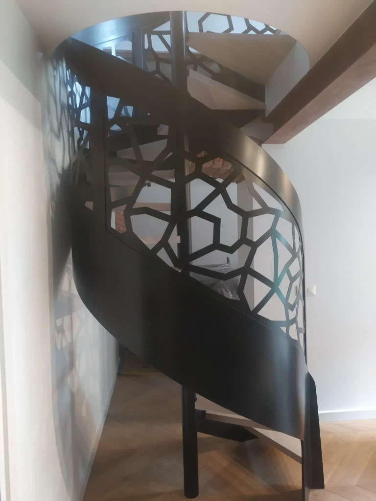 Curved stairs