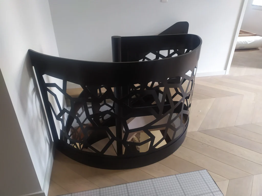 Curved stairs