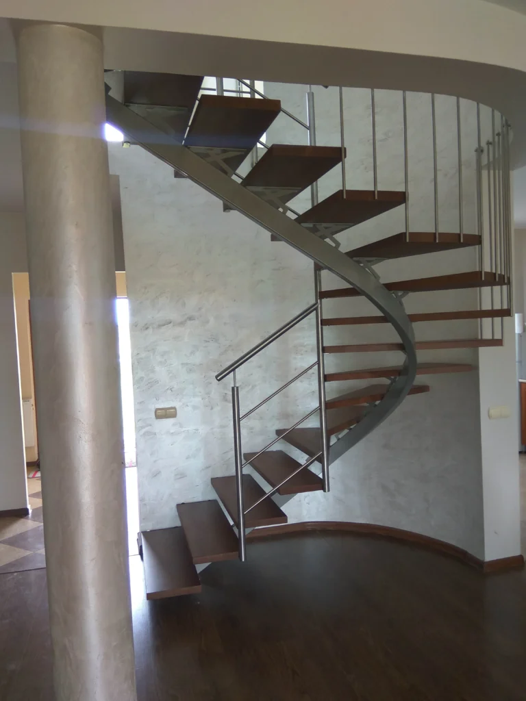 Curved stairs