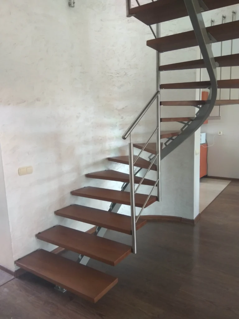 Curved stairs
