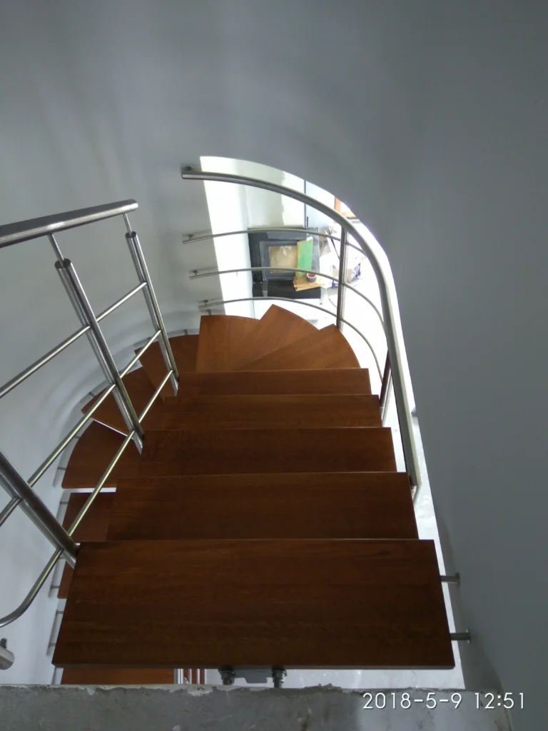 Curved stairs