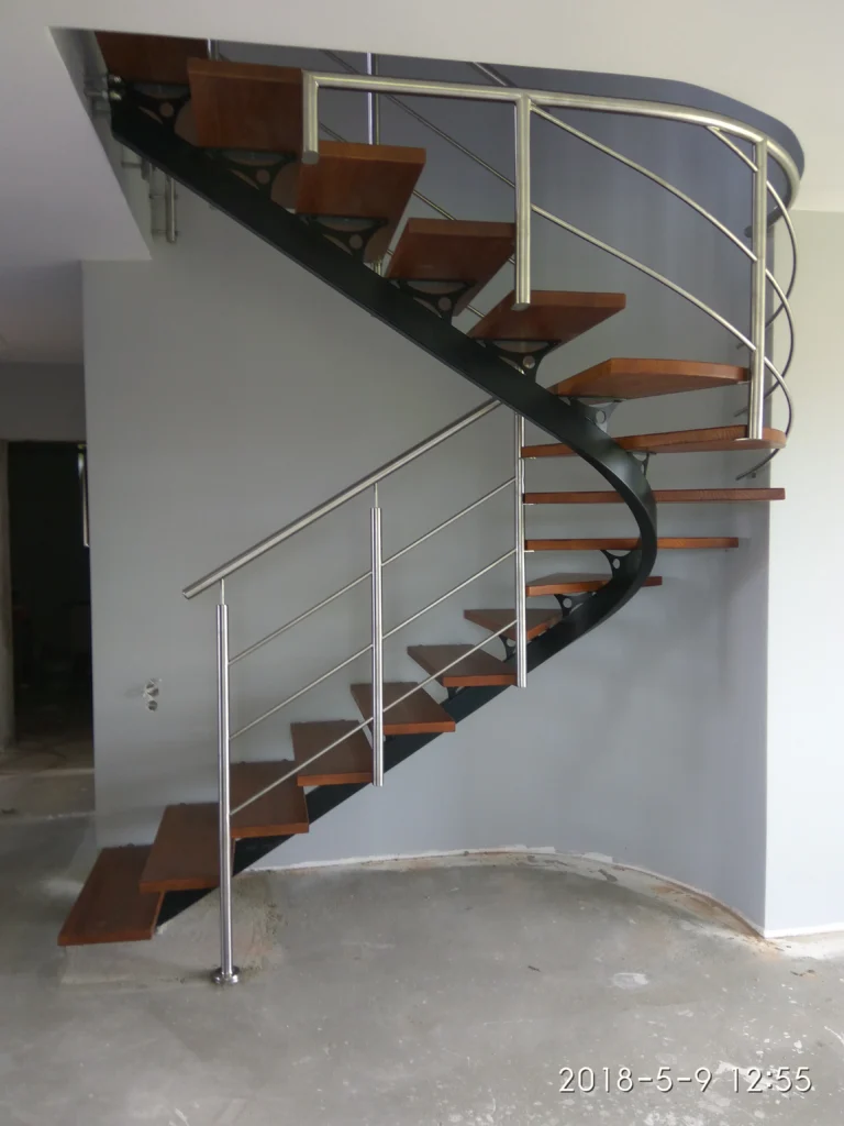 Curved stairs
