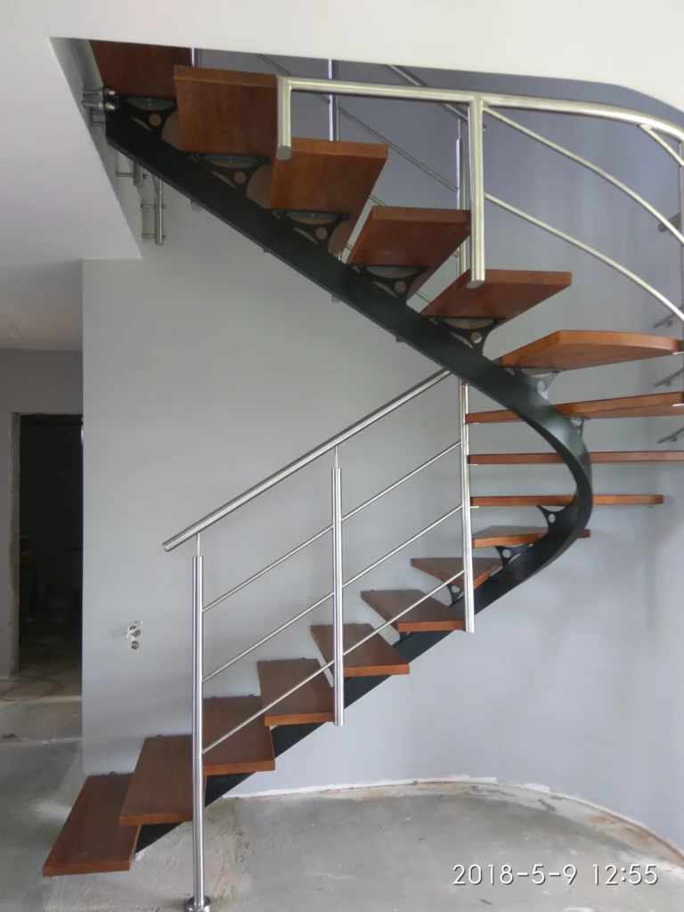 Curved stairs