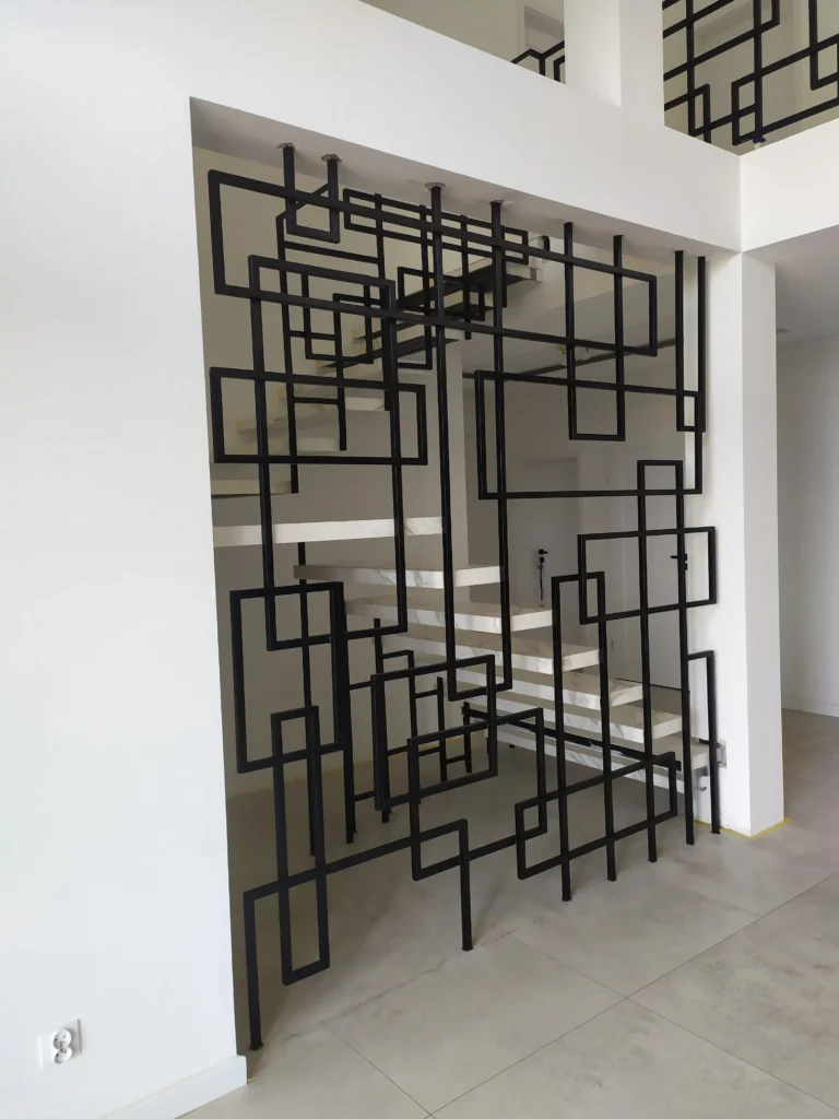 Floating shelf stairs