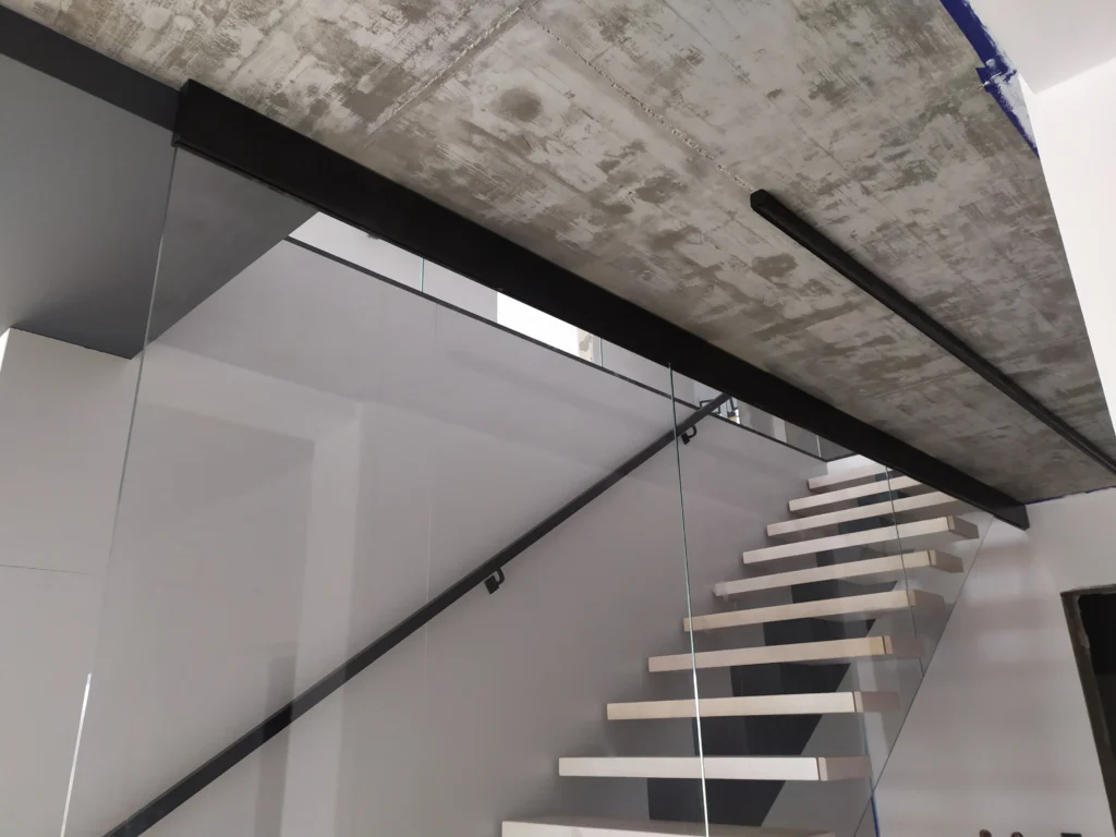 Metal & wood Stairs