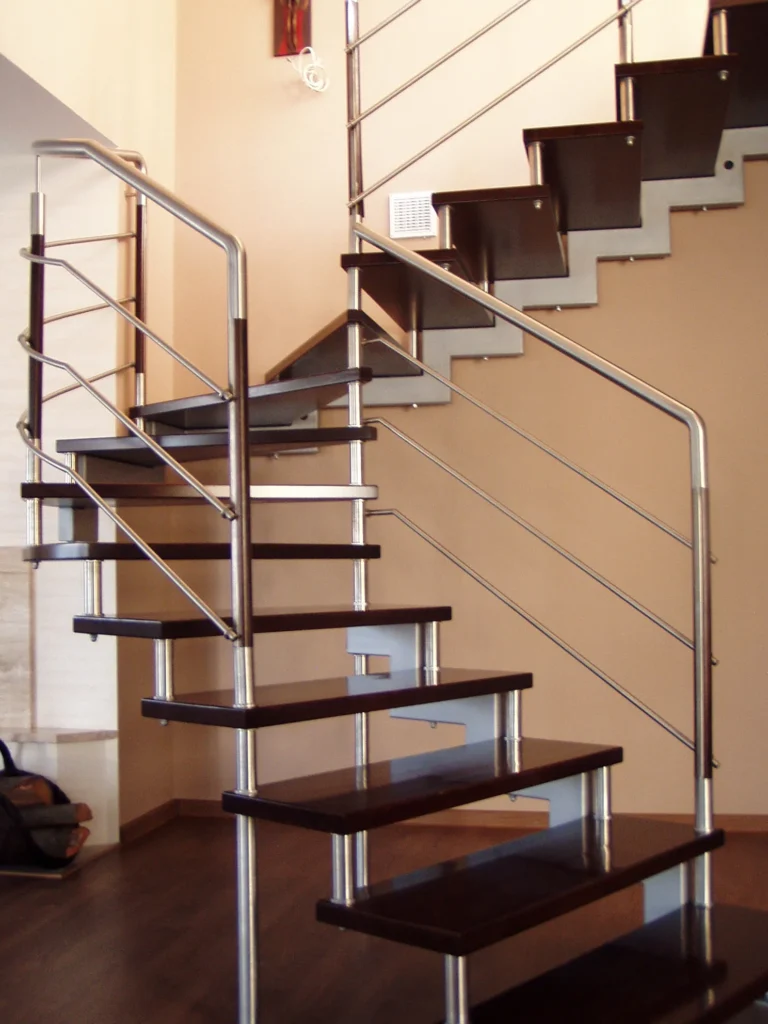 Stainless steel stairs