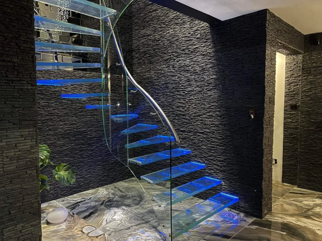 Glass railings