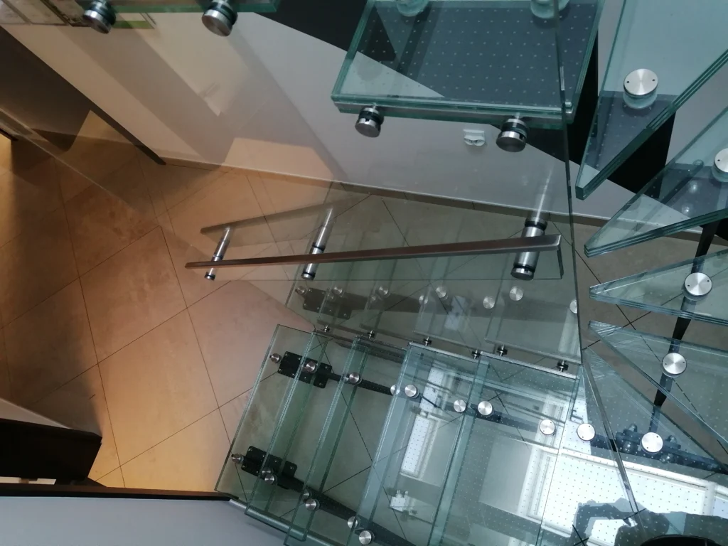 Glass railings