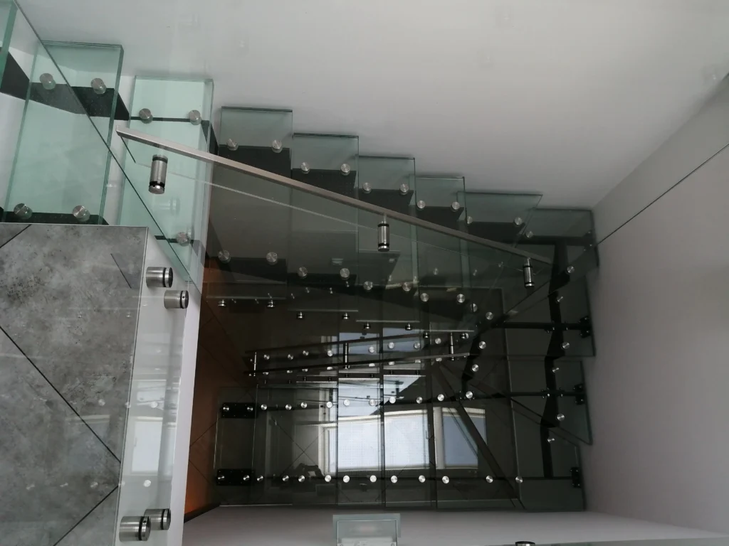 Glass railings